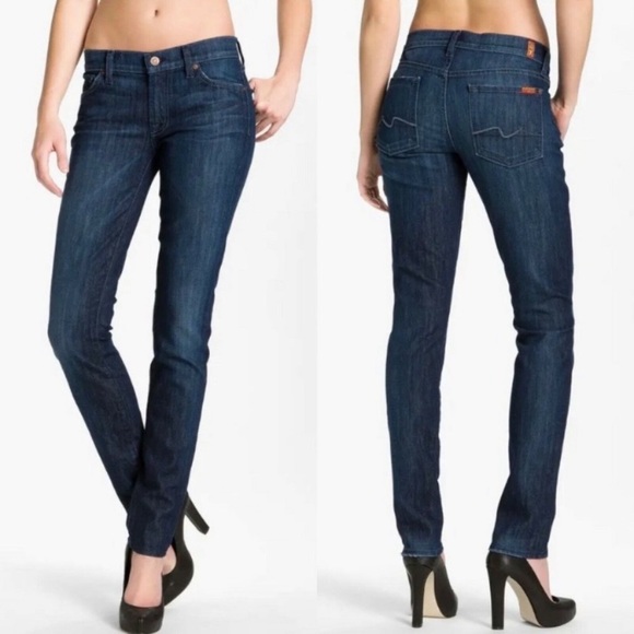 7 For All Mankind Denim - 7 For All Mankind Straight Leg Jeans